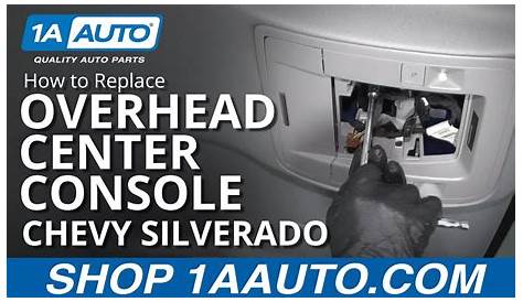 How to Replace Overhead Center Console 2014-19 Chevy Silverado | 1A Auto