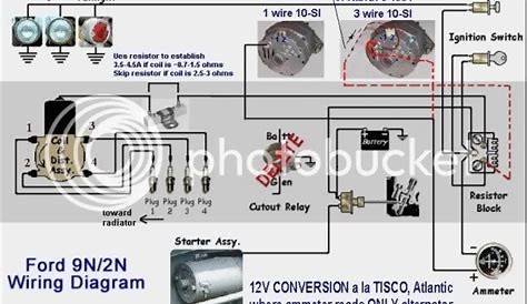 ford 2n tractor 12v wiring diagram