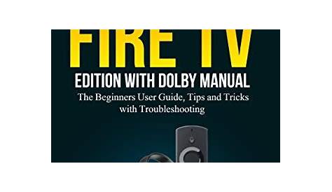 fire tv manual