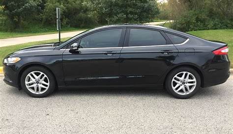 2019 ford fusion with tinted windows