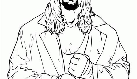 Triple H Coloring Pages - Coloring Home
