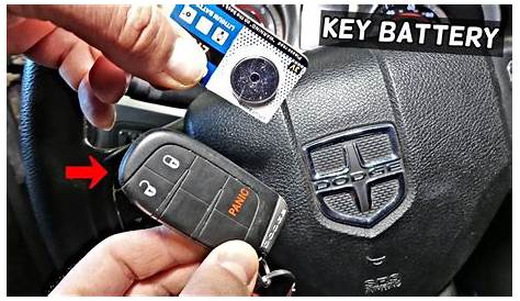HOW TO REPLACE KEY FOB BATTERY ON DODGE CHARGER 2012 2013 2014 2015