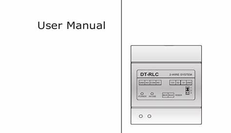 RLC Lock Control Manual - Intelligent Home Online