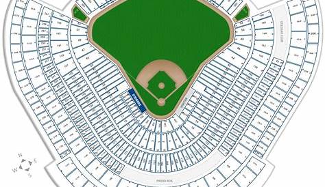 Los Angeles Dodgers Seating Charts at Dodger Stadium - RateYourSeats.com