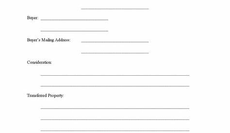 Free Printable Bill Of Sale Form (PDF & WORD)