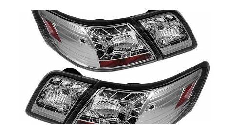 Toyota Camry 2007-2009 Clear LED Tail Lights | A103MGRR109