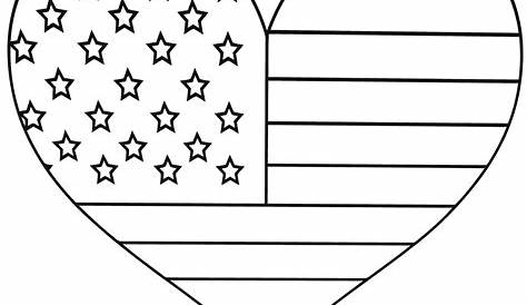 American Flag coloring pages | Coloring pages to download and print