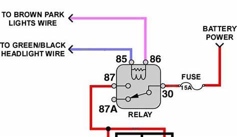 wiring diagram for fog lights without relay