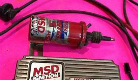 Buy MSD 6AL Ignition Box Distributor Cap Spark Plug Wires Coil Bracket
