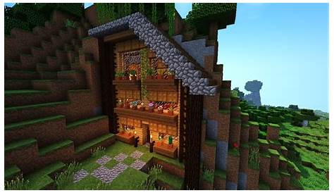 hill top house minecraft