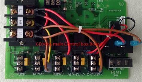 hot tub spa PC circuit board for China controller Pack GD800 GD7005