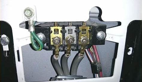 wiring a dryer cord