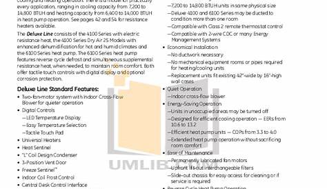 PDF manual for GE Air Conditioner Zoneline AZ41E12DAC