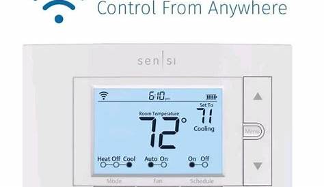 Emerson Sensi ST55 Wi-Fi Thermostat for Smart Home FACTORY SEALED ALEXA