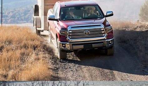 Toyota Tundra Towing Capacity - How Much Weight Can A Tundra Pull? in 2021 | Toyota tundra