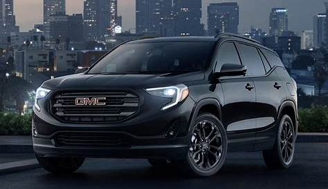 2019 GMC Acadia and Terrain Sport Black Editions for New York
