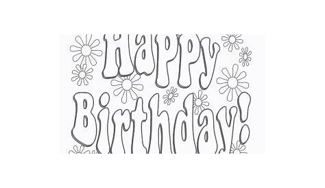 Black and White Birthday Cards Printable 5 Best Images Of Black and