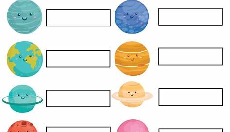 Kindergarten Worksheets - Free Solar System Workbook - Slap Dash Mom