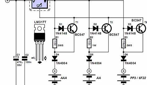 siwire: Pp3 Nimh Battery Charger Circuit Diagram