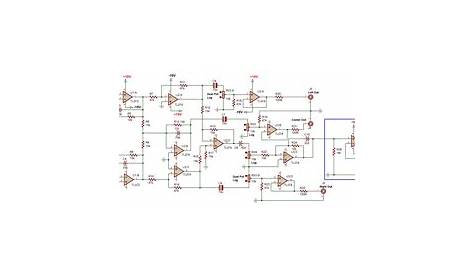 3D Surround Sound System Circuit Diagram : Audio Processor Circuit
