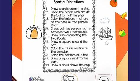 These Thanksgiving following directions activities are perfect for