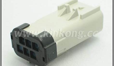 6 pin male automotive electrical connectors 54200613