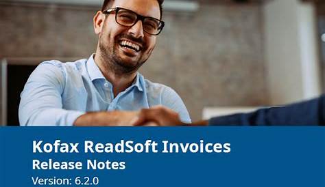 NEW KOFAX READSOFT INVOICES RELEASE 6.2
