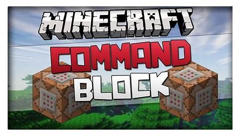 Command Block Tutorial || Minecraft Bedrock Edition - YouTube