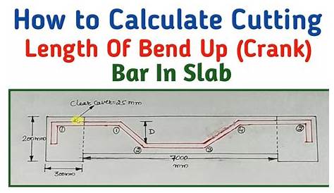 What is the Crank Length of Reinforcement - Surveying & Architects