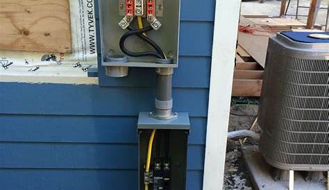 The Rat Hole: Electric Meter Install