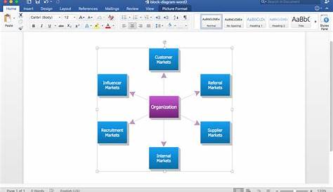 how to draw circuit diagrams in word