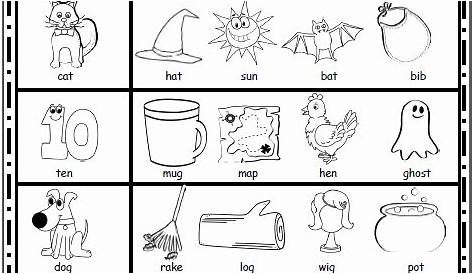 rhyming for kindergarten worksheets