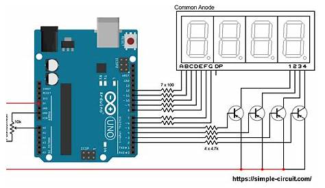 Print Arduino ADC values on 7-segment display - Simple Circuit