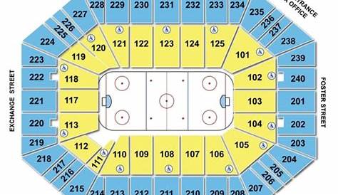 DCU Center Seating Chart | Seating Charts & Tickets