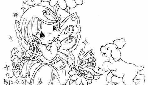 Top 25 Free Printable Beautiful Fairy Coloring Pages Online