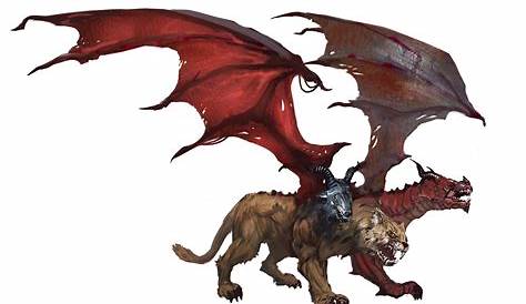 Chimera - Monsters - Archives of Nethys: Pathfinder 2nd Edition Database