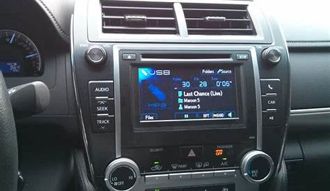 Toyota Camry Aftermarket Navigation Car Stereo (2012-2014)