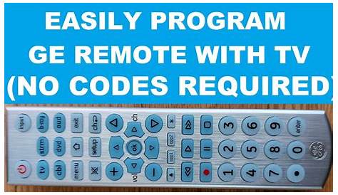 ge roku remote manual