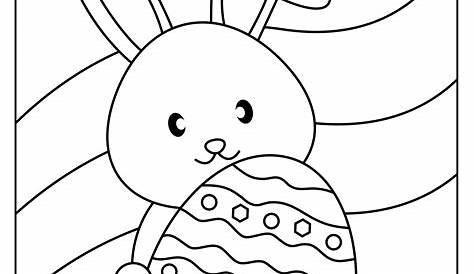 Sweet and sunny spring & Easter coloring pages - Thanksgiving.com