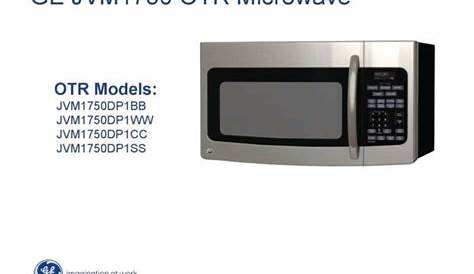 Repair Manual: GE Microwave Oven (Choice of 1 manual) | eBay