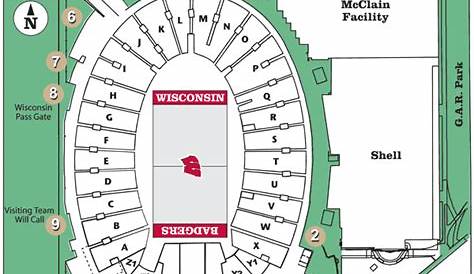 Kohl Center Seating Chart With Rows And Seat Numbers | Cabinets Matttroy