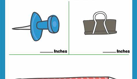 measuring inches worksheet