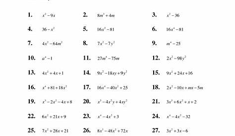 13 Multiplying Binomials Worksheet / worksheeto.com