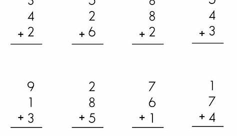 math worksheet 3 numbers