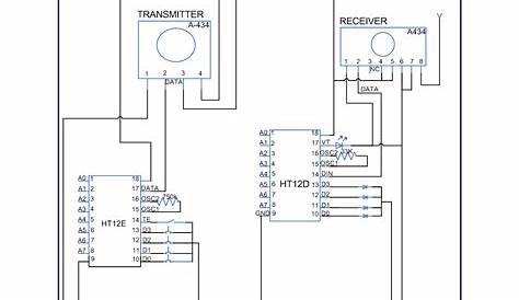 rf remote control circuit diagram