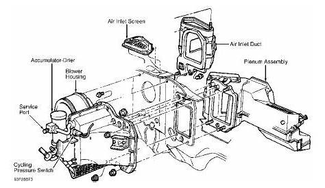 lincoln town car cooling system diagram