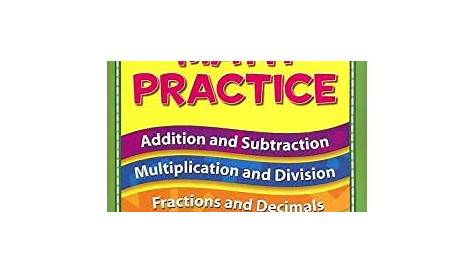 Amazon.com: 4th Grade Math Practice (Practice (Scholastic