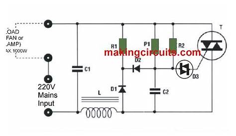 fan regulator circuit diagram