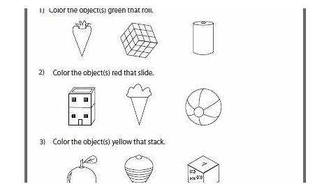 Roll, Slide, or Stack? | 3-Dimensional Solid Shapes | Pinterest | Math