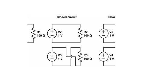voltage - Open and Short Circuit questions - Electrical Engineering
